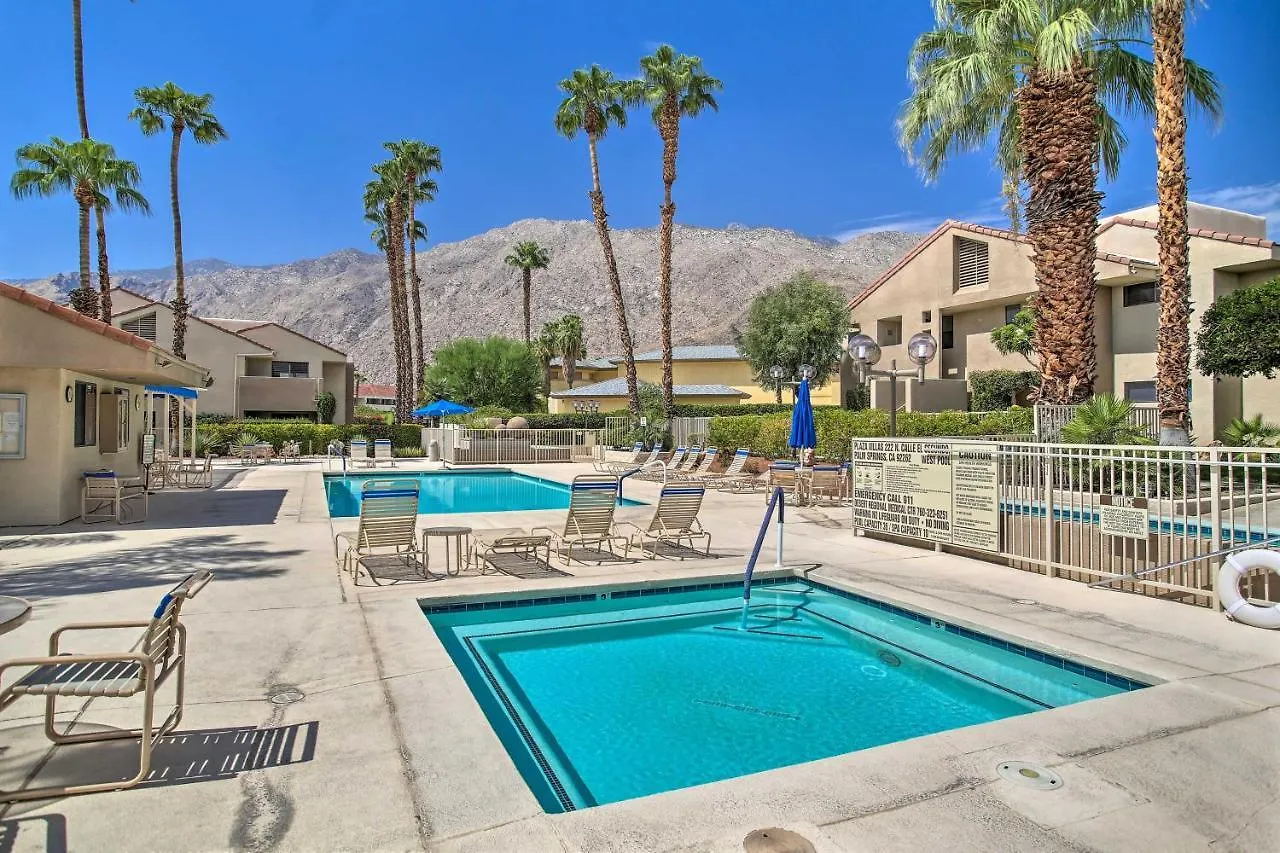Apartmán Palm Springs Retreat With Pool Access, Near Downtown 0*,